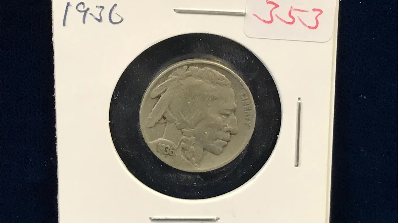 1936 USA Buffalo Nickel