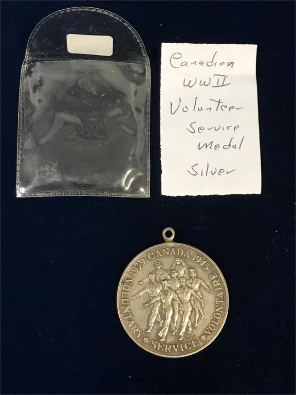 WWII Canadian Volunteer Service Medal