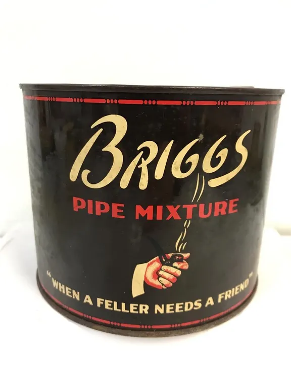 Brigg�s Pipe Mixture Tobacco Tin