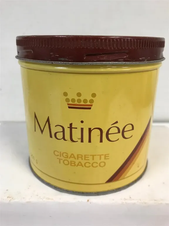 Matinee Cigarette Tobacco Tin