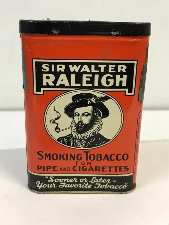 Sir Walter RaleighTobacco Tin