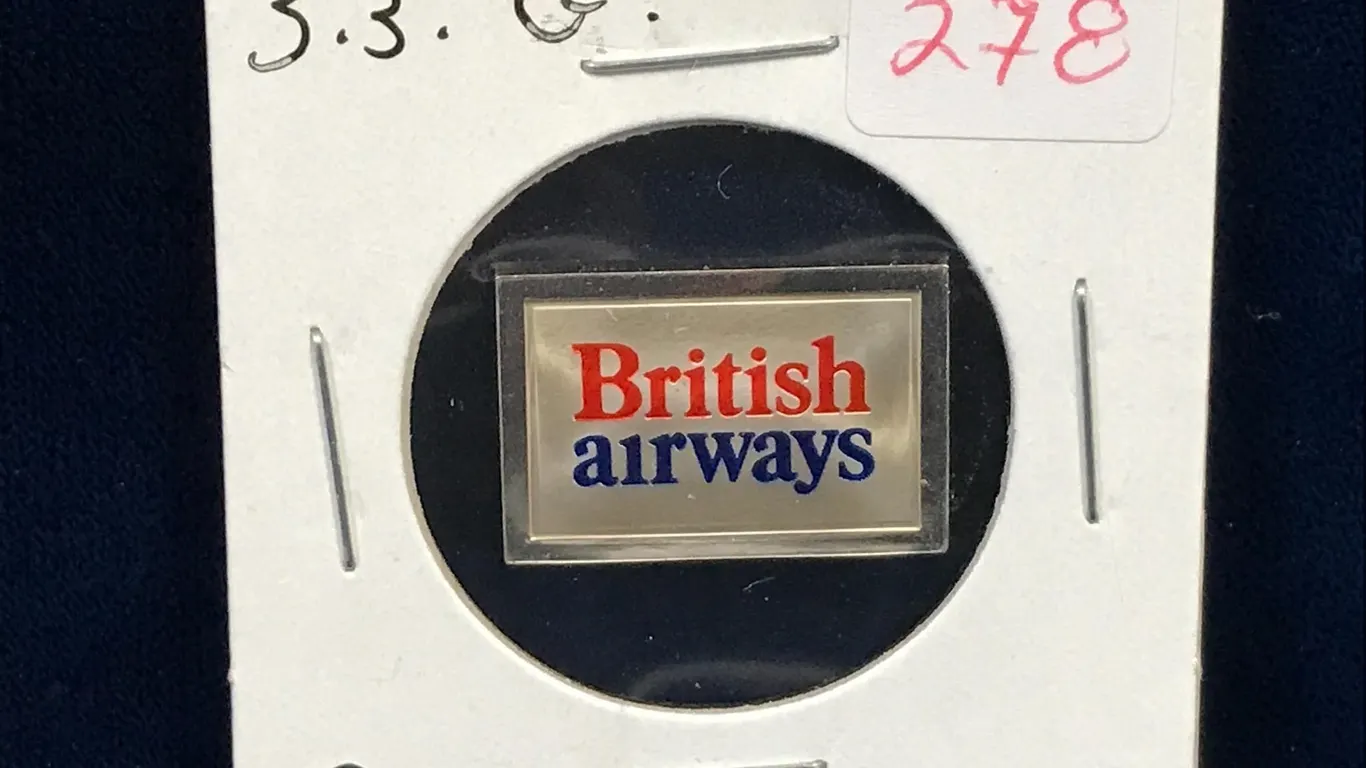 1981 British Airways 3.3 Grams .925 Silver