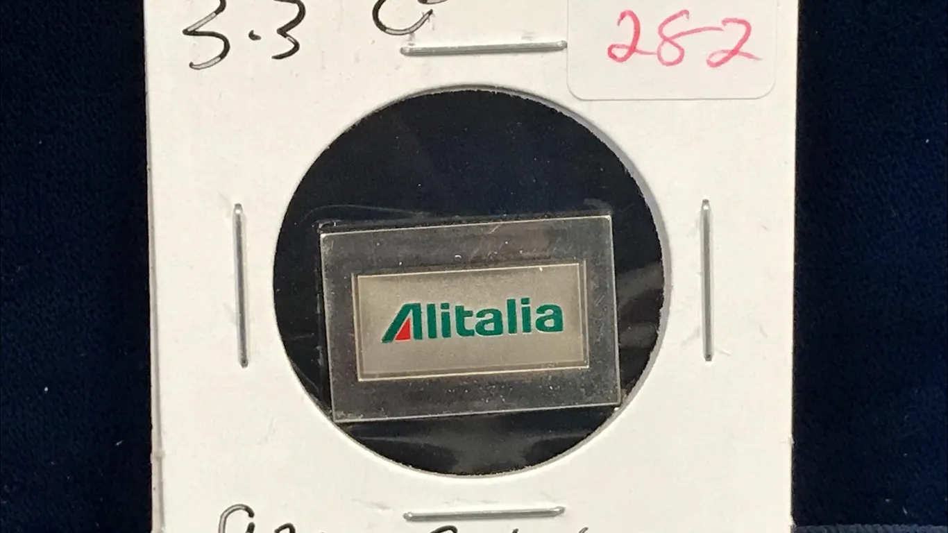1981 Alitalia 3.3 Grams .925 Silver