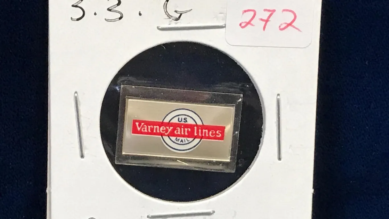 1983 Varney Air Lines 3.3 Grams .925 Silver