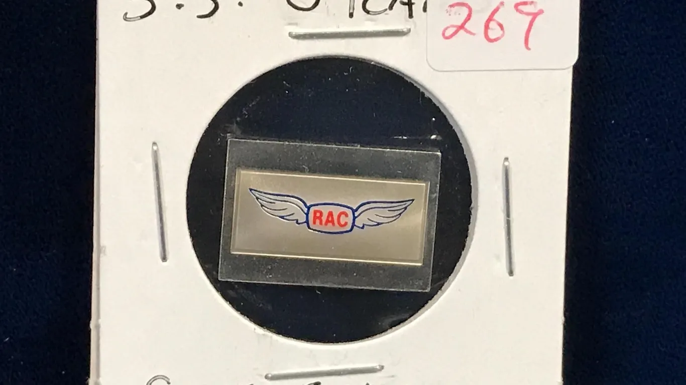 1981 RAC 3.3 Grams .925 Silver