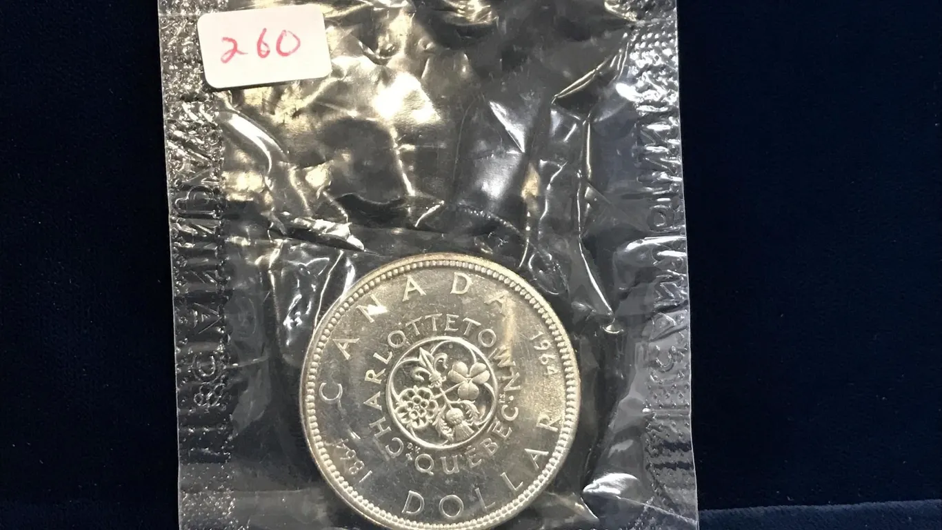 1964 Proof Like Canadian Silver Dollar