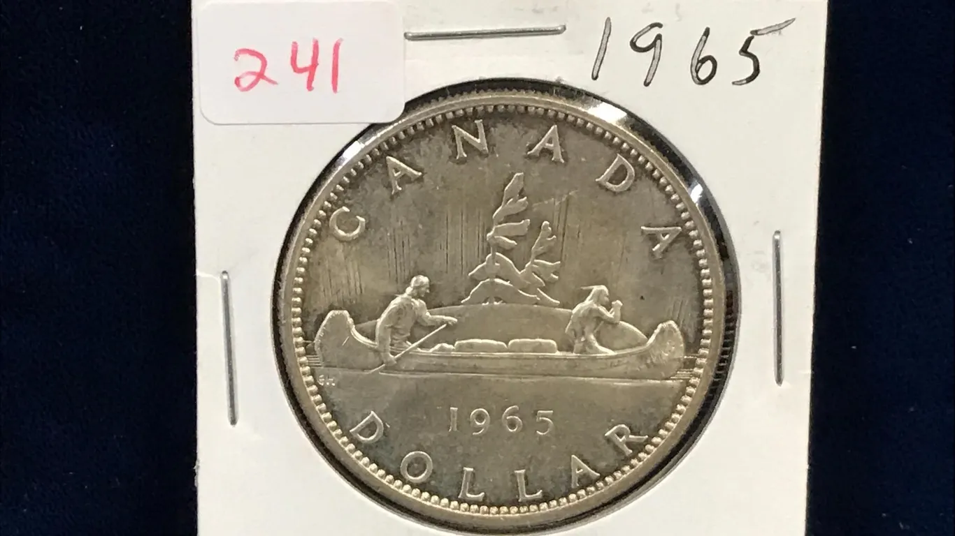 1965 Canadian Silver Dollar