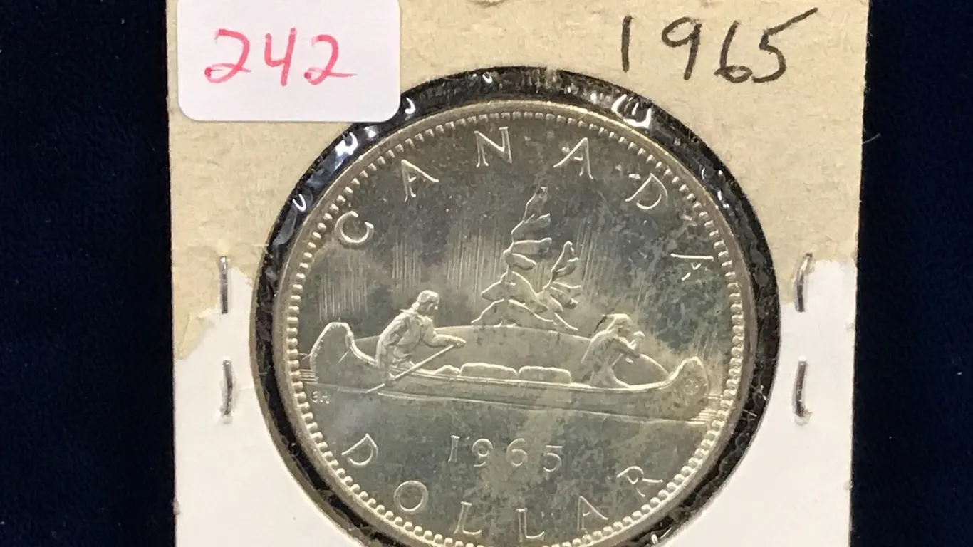 1965 Canadian Silver Dollar