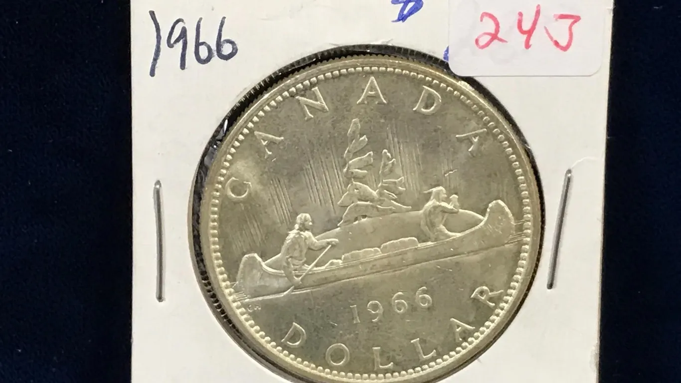 1966 Canadian Silver Dollar