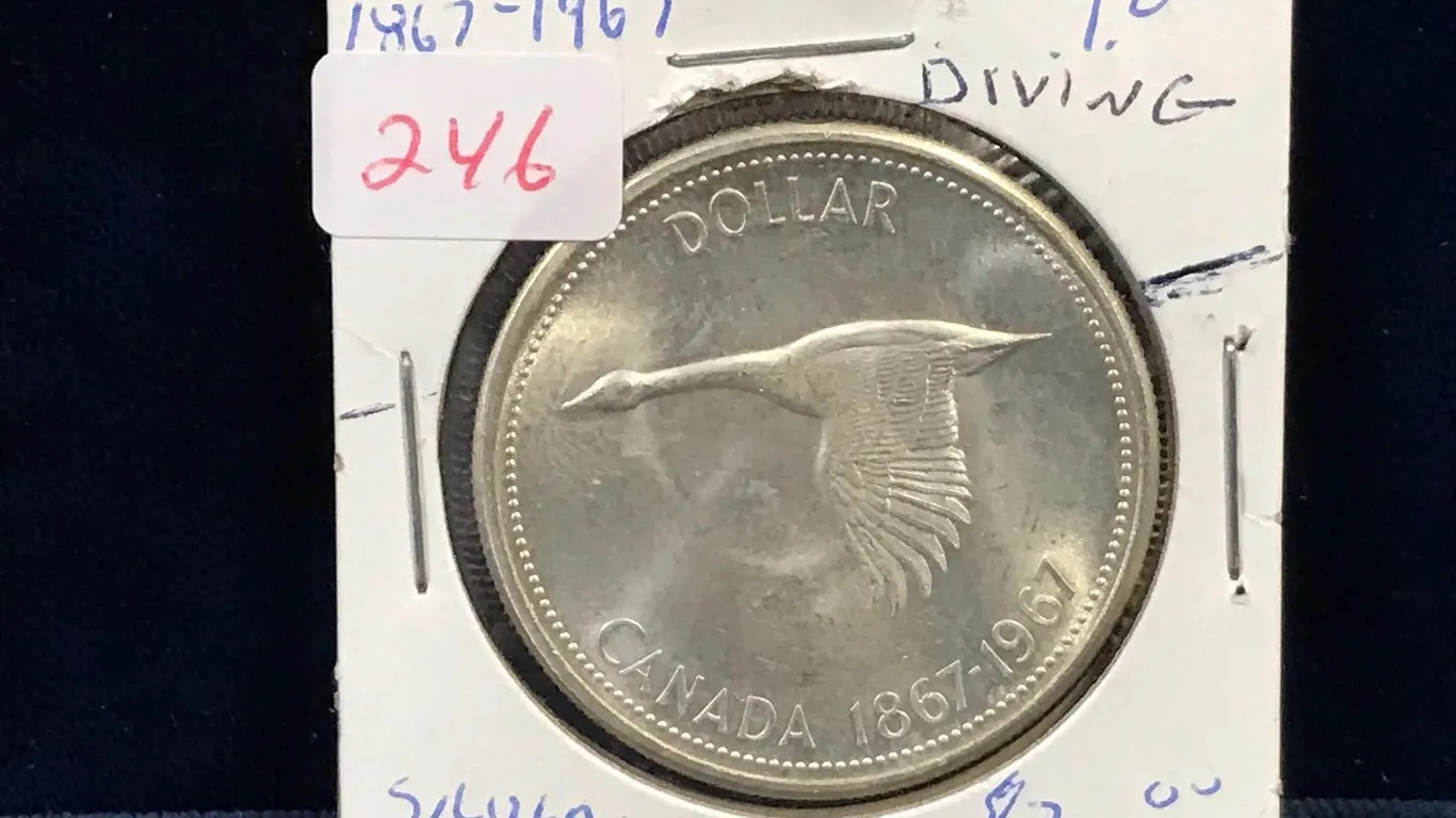 1967 Canadian Silver Dollar