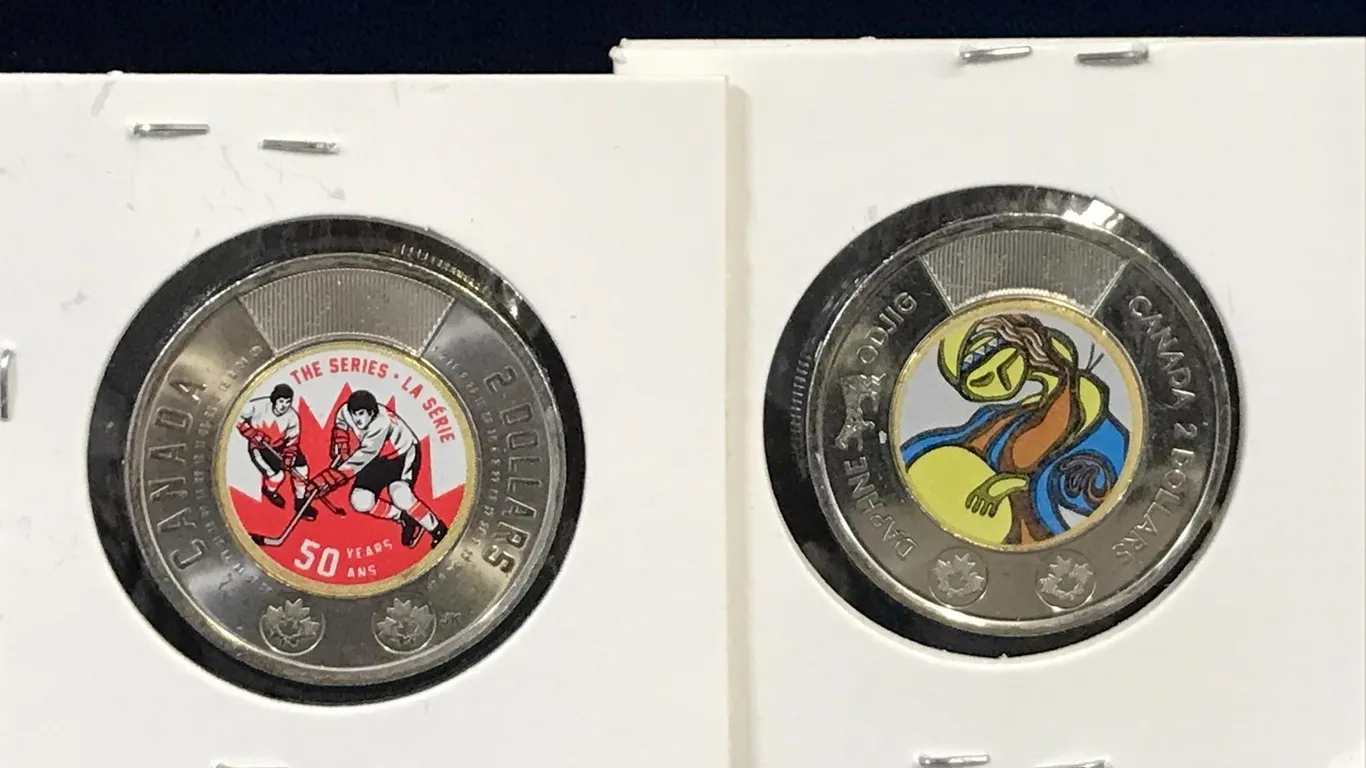 2022, 2025 Canadian Toonies