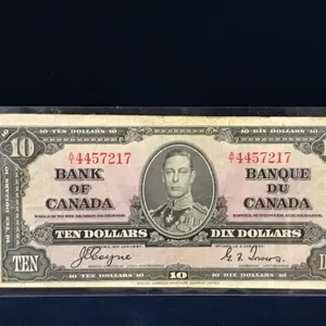1937 Canadian $10 Bank Note