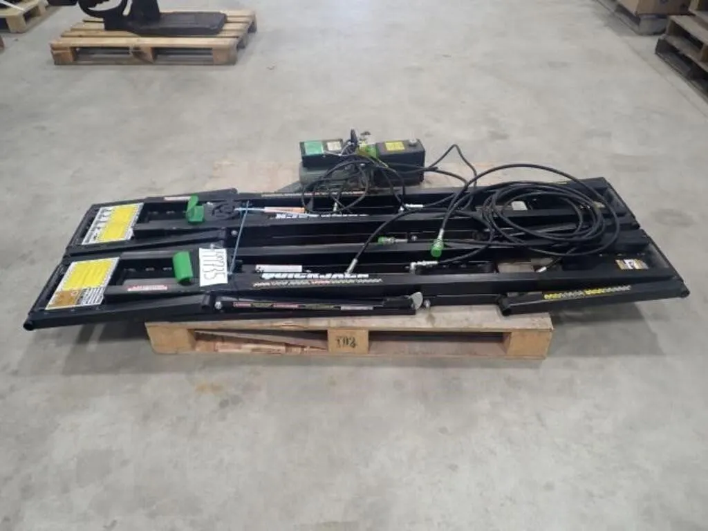 Qty Of (2) Quick Jack 7000TLX Portable Hydraulic 3