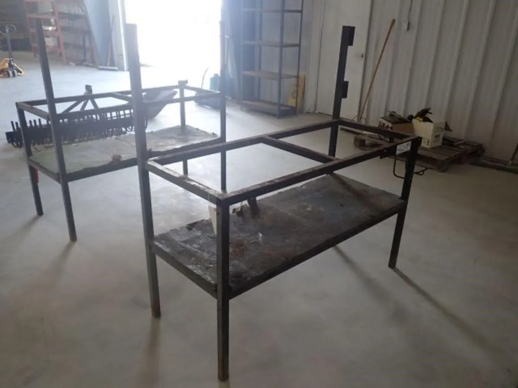 Qty Of (2) 5 Ft x 2 Ft x 3 Ft Work Benches