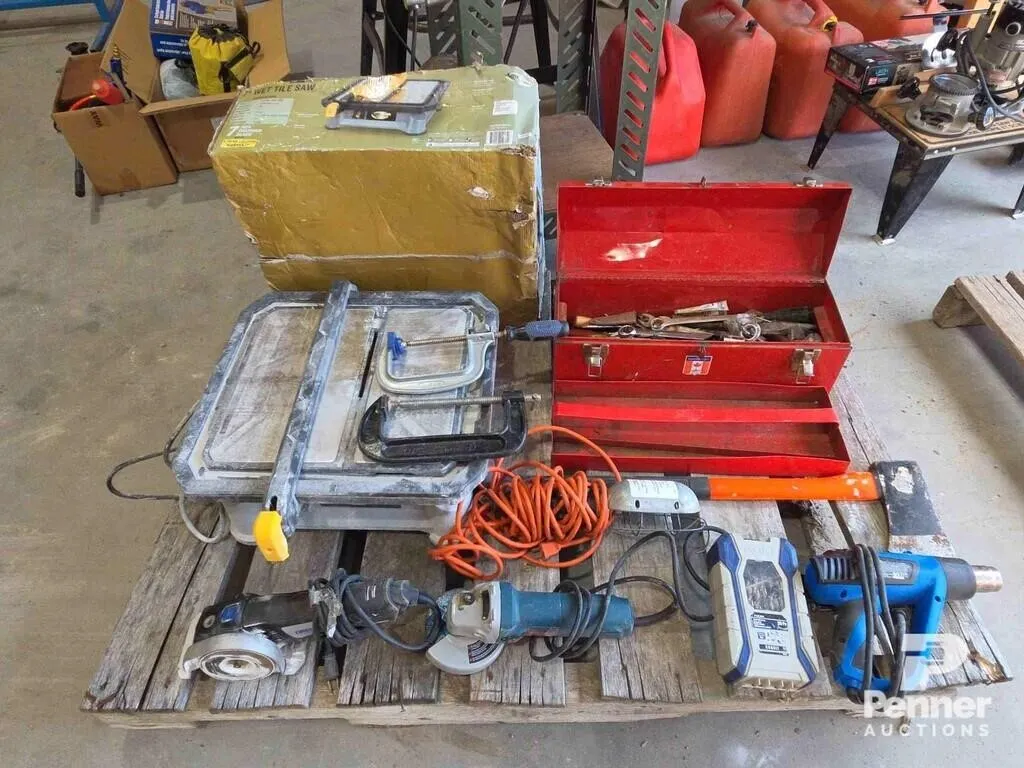 7" Tile Saw, 4 �"Angle Gr