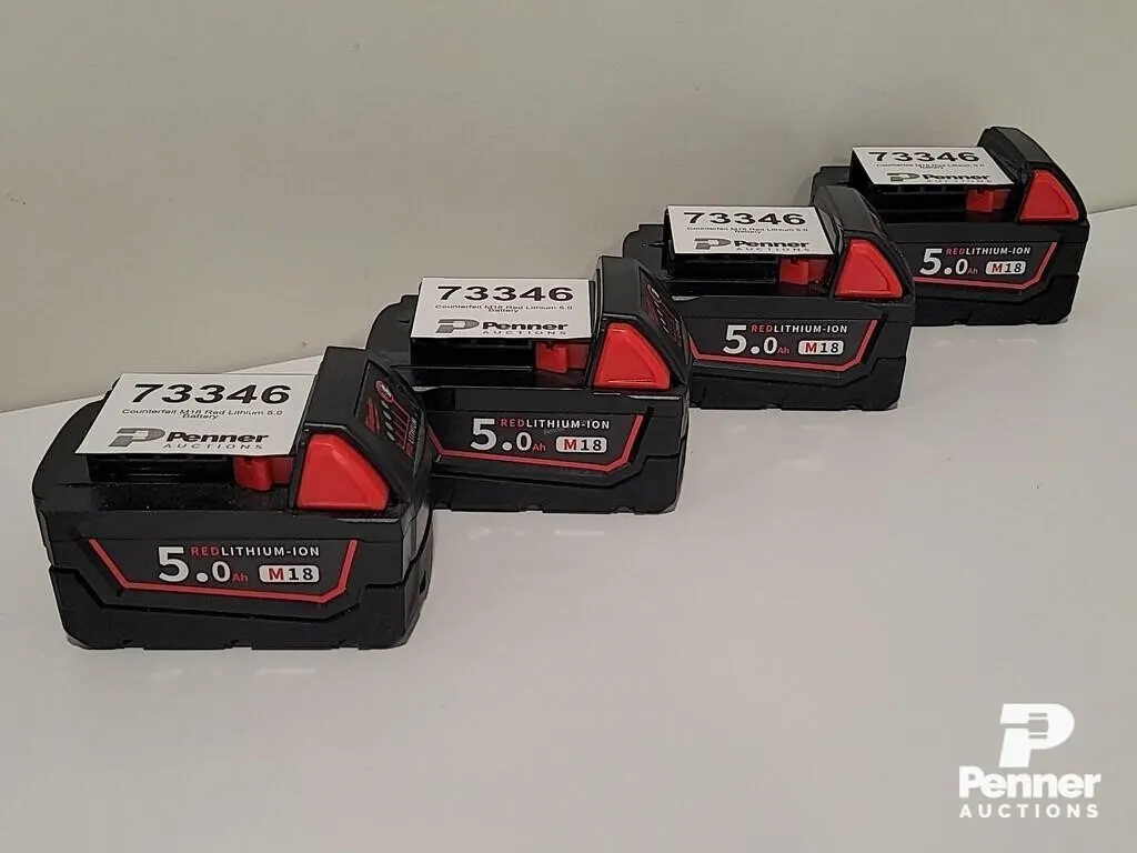 Counterfeit M18 Red Lithium 5.0 Battery