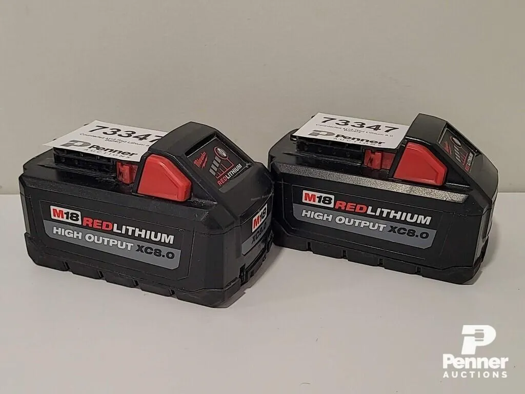 Counterfeit M18 Red Lithium 8.0 Battery