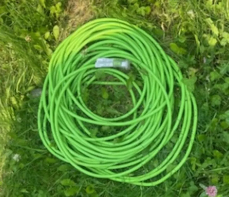 Lighted Green extension cord