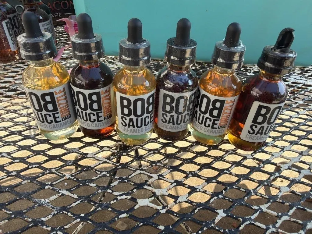 6 bottles of Bob sauce