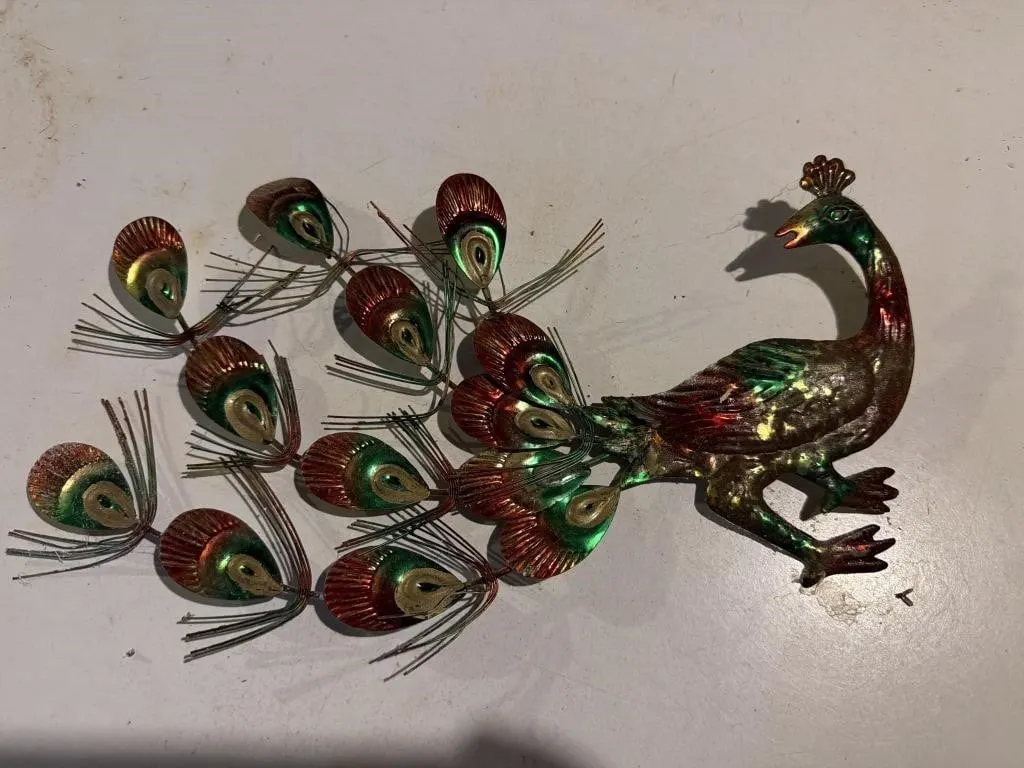 Wall ornament Peacock