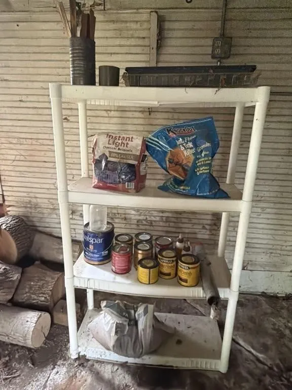Shelf in contents