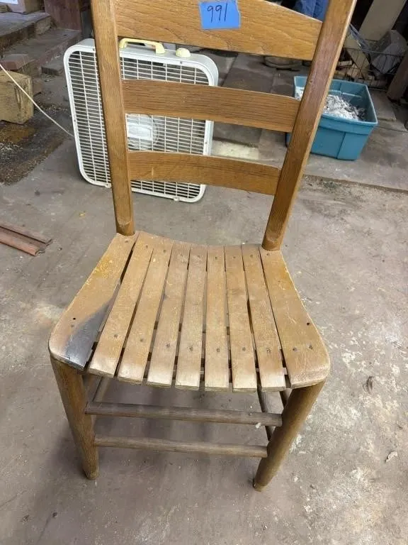 Vintage wooden chair