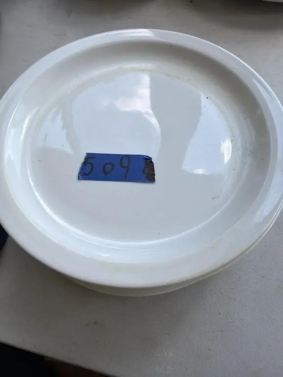 Eight glass plates
