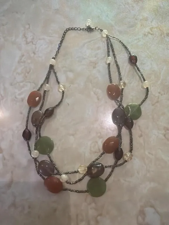 Vintage costume, jewelry necklace