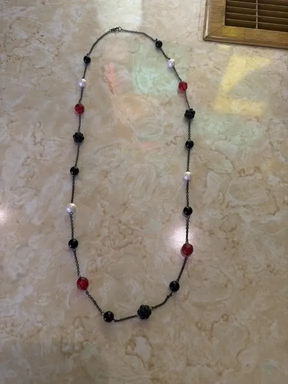 Vintage costume jewelry necklace