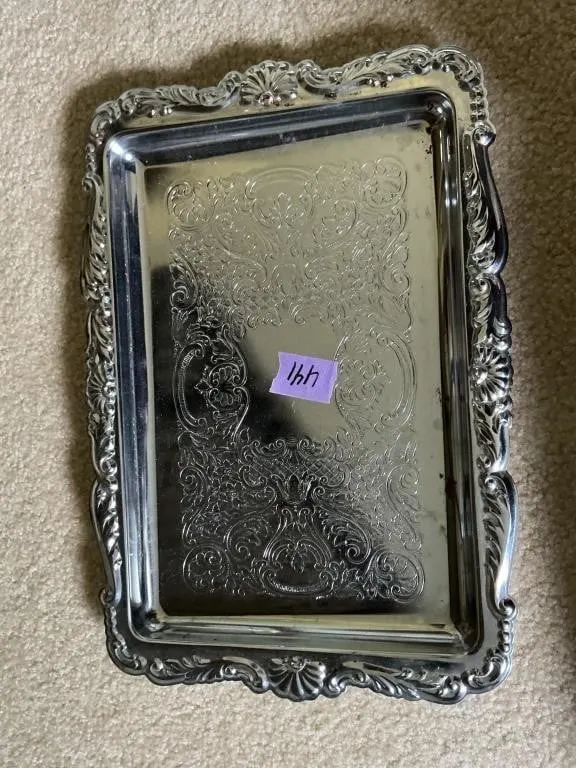 Vintage silver-plated Tray
