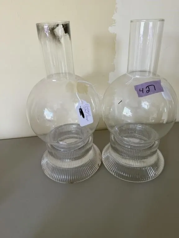 Vintage glass lamp 2