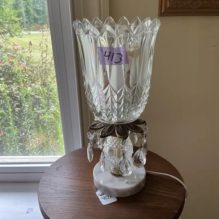 Vintage Hollywood Regency style lamp