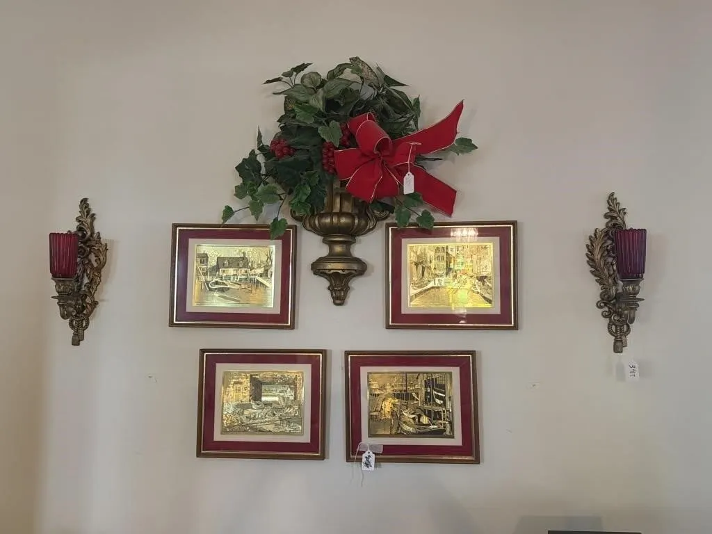 3 set wall decor pictures not included