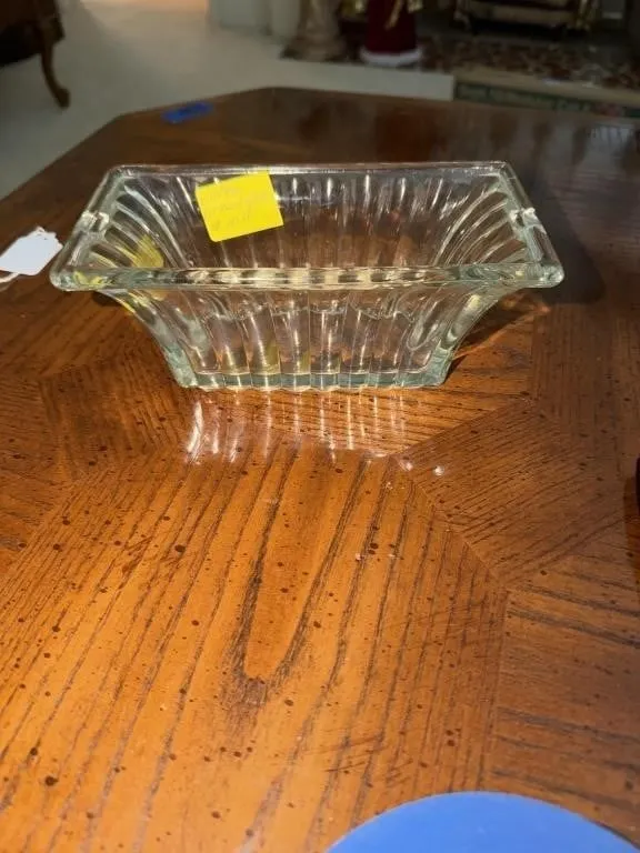 Vintage press glass bowl