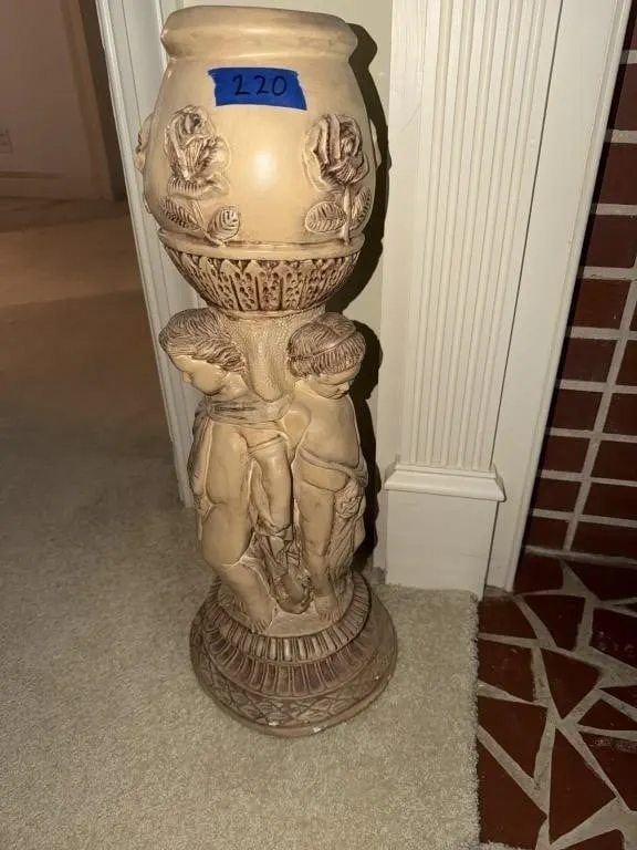 Tall flower vase ceramic