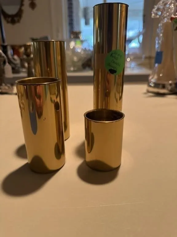 Brass candle strands