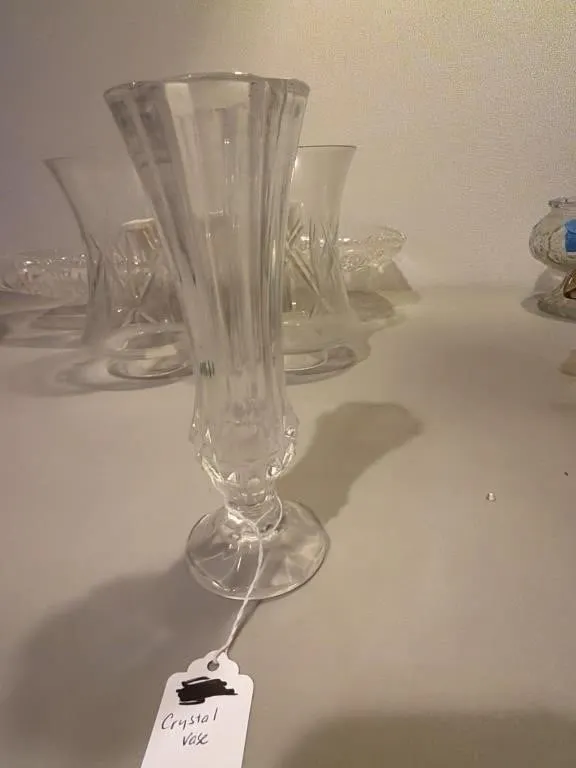 Crystal vase