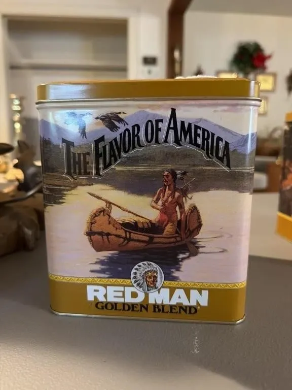 Vintage Redman tin