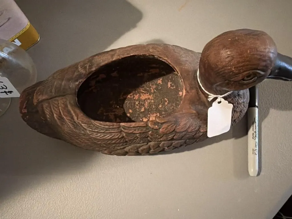 Mallard duck planter