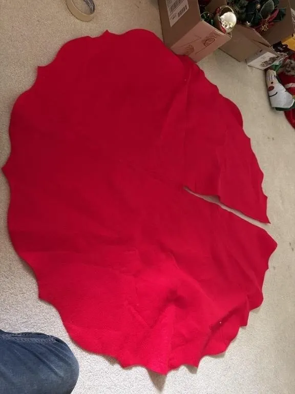 Christmas tree skirt