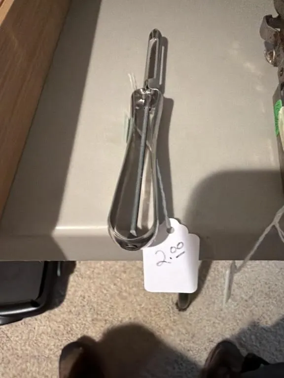 This appears to be a vintage stainless steel