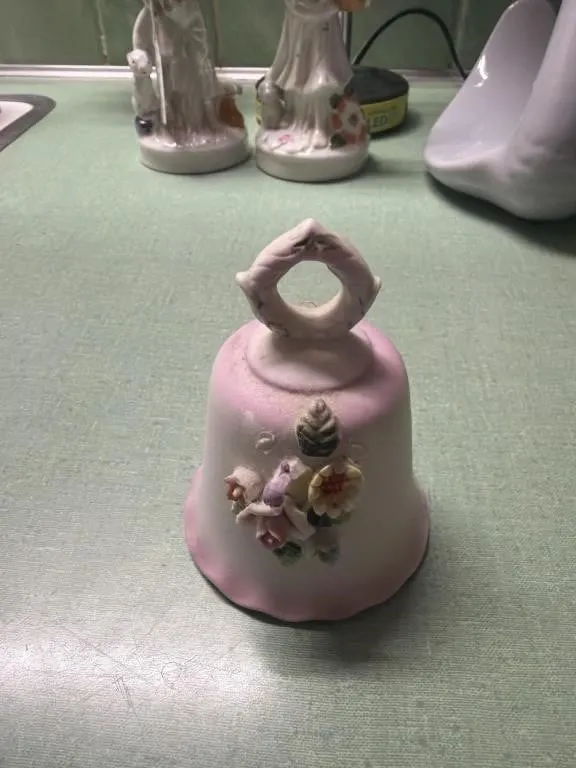 Ornamental porcelain bell