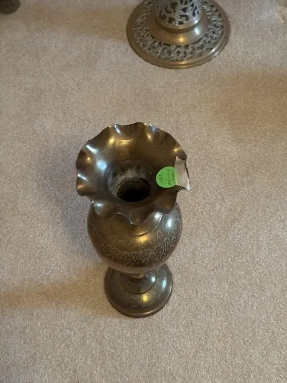 Vintage copper vase