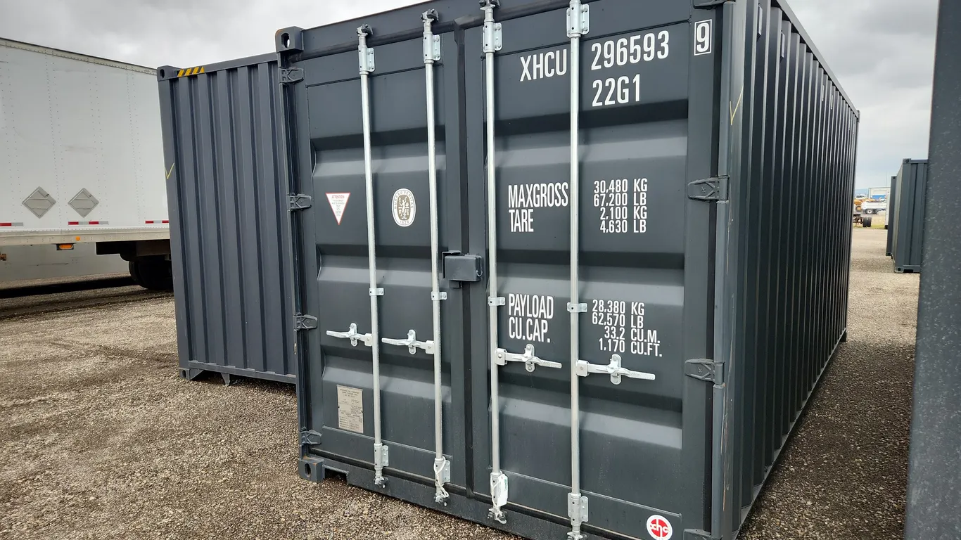 20' 1 Door Single Use Sea Container