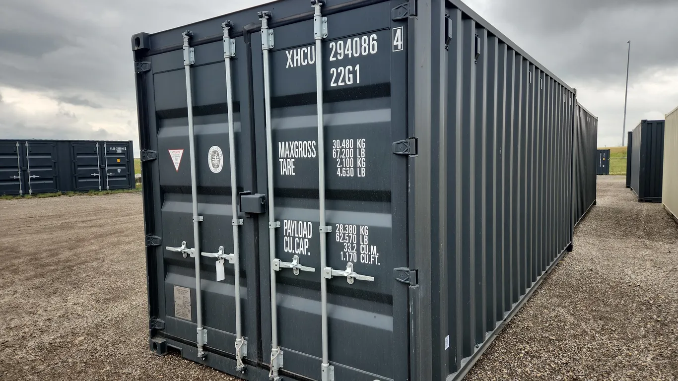 20' 1 Door Single Use Sea Container