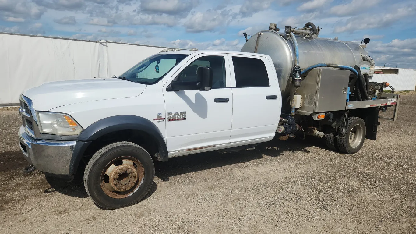 2013 Ram 4500 4x4 S/A Sewer Vac Truck