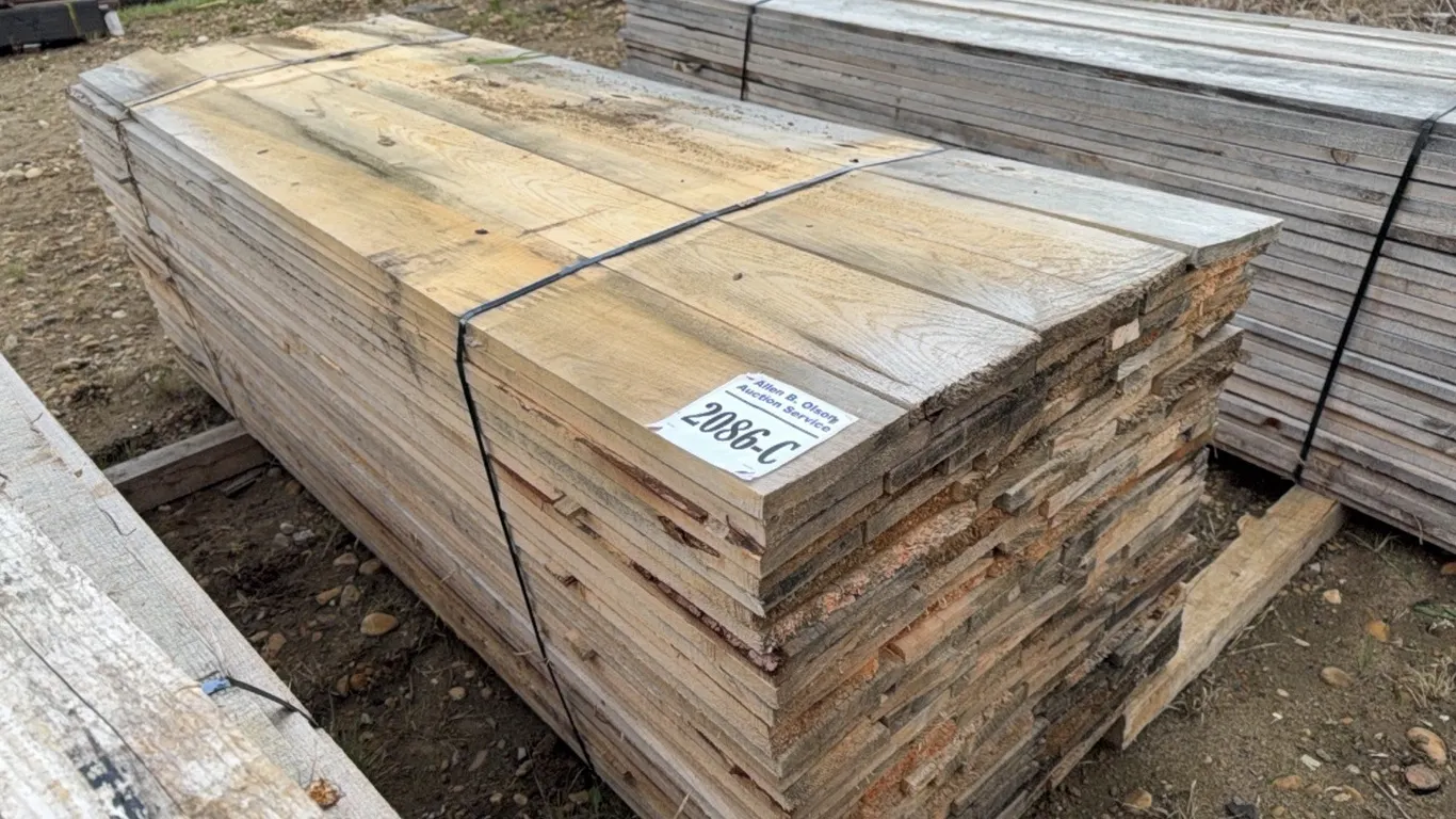 1 - LIFT 8' WIND FENCE BOARDS