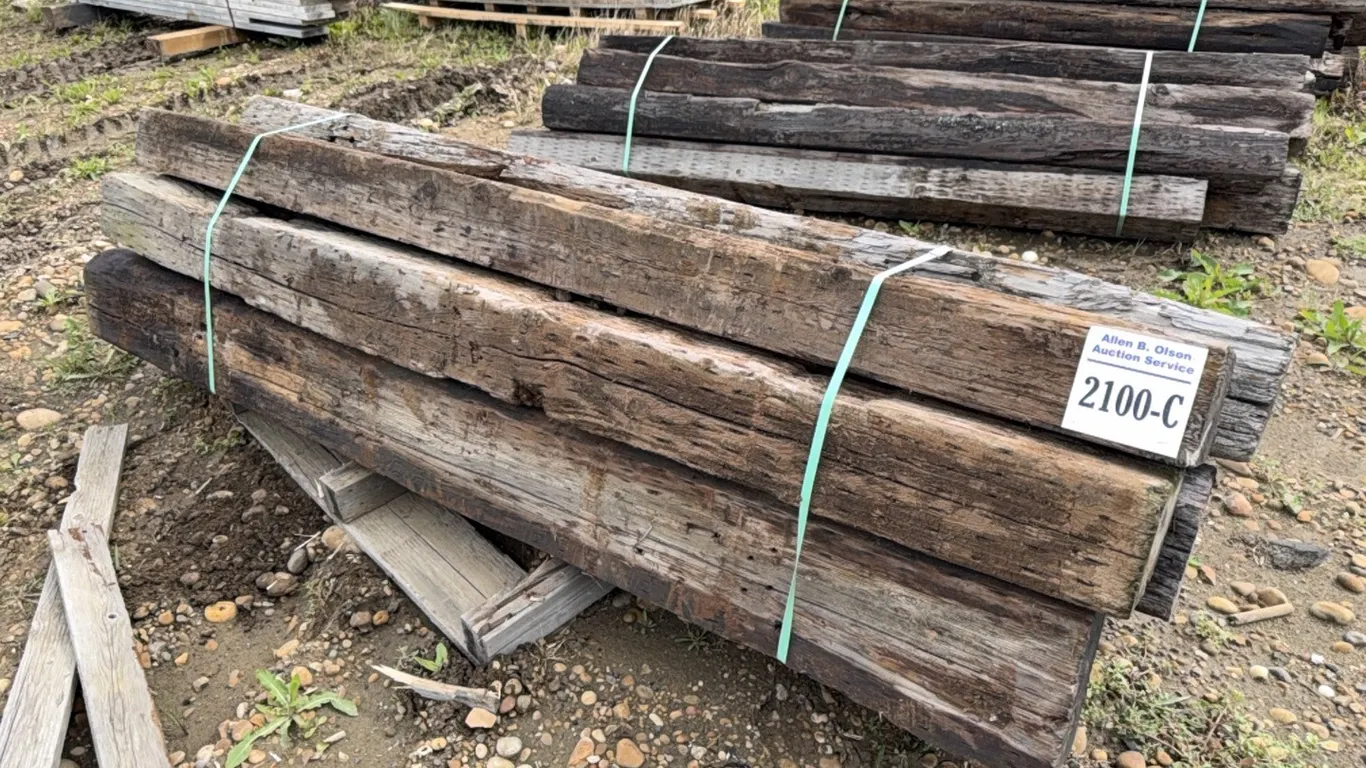 9 - ASSTORTED TREATED LANDSCAPE TIES