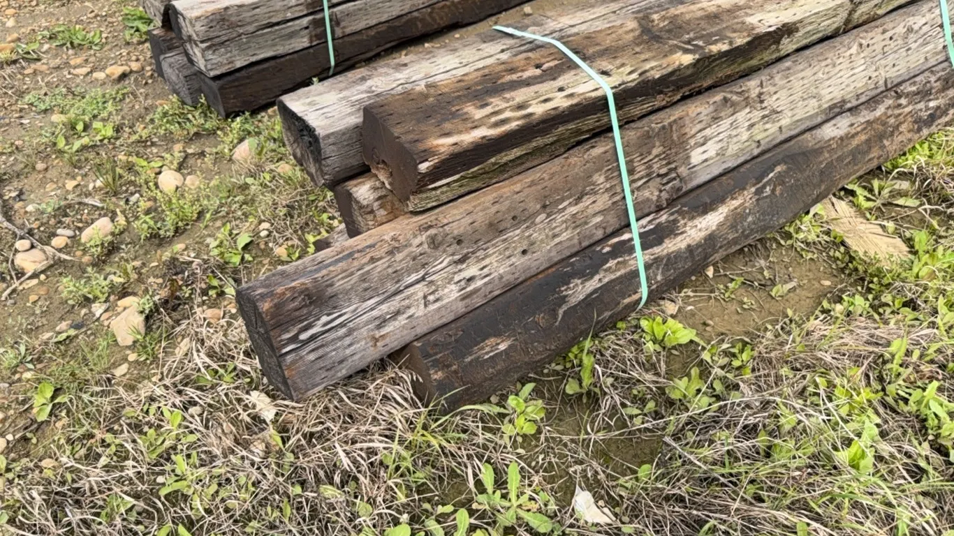 9 - ASSTORTED TREATED LANDSCAPE TIES