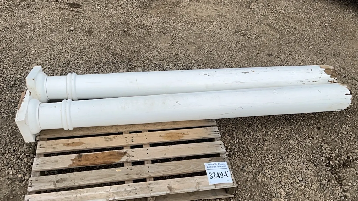 2 - 82 1/2" (L) WOOD PILLARS
